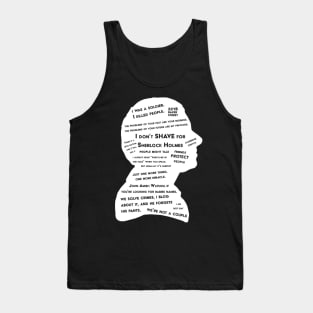 John Watson - BBC tv show sherlock - Black Tank Top